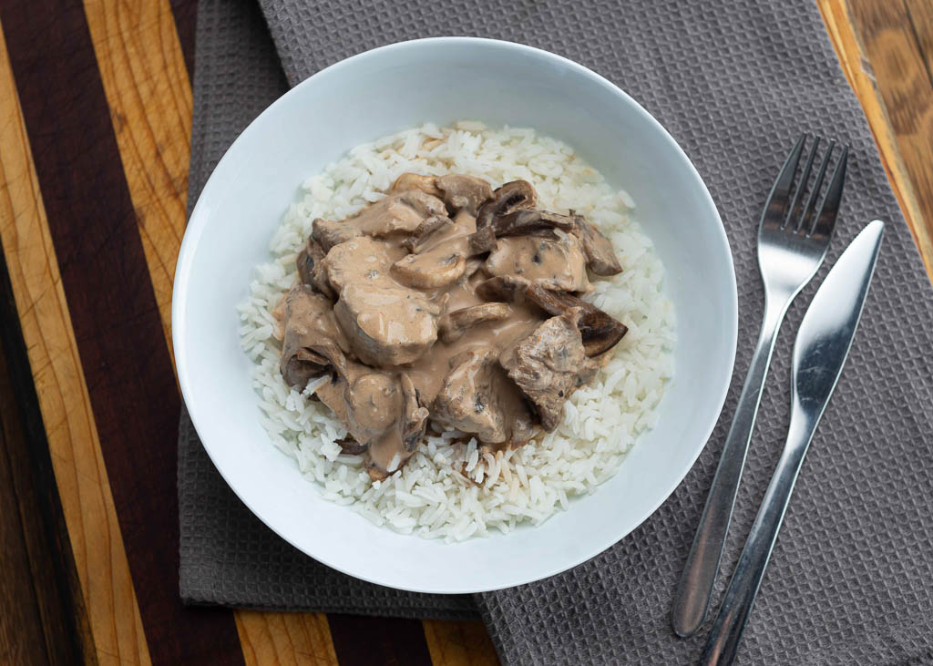 Beef Stroganoff And Rice Meals In A Moment